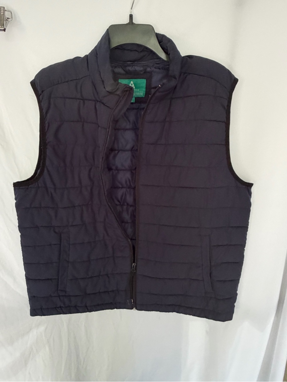 Lightweight Quilted Vest - Navy